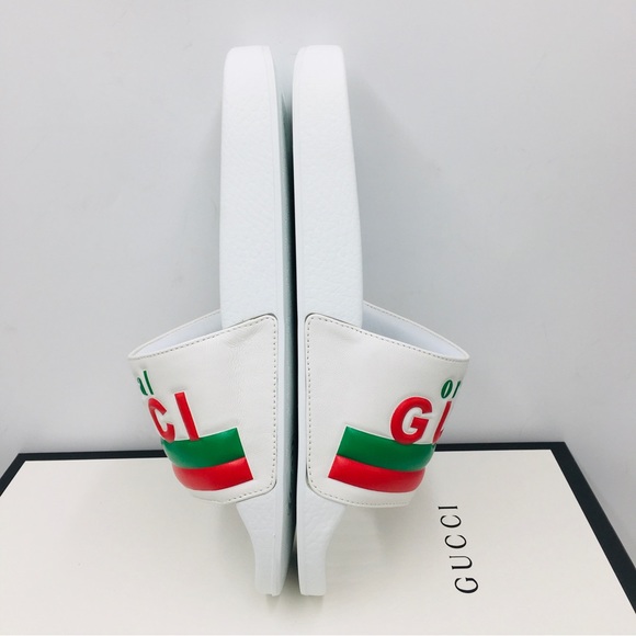 Gucci 630606 DIROO 9014  Slide Flip Flops - Women’s Size US 10 - Picture 9 of 14